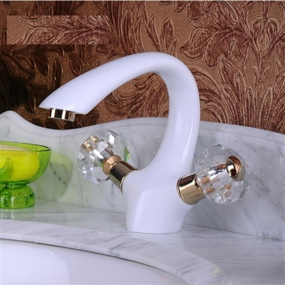 Long-Neck-DeckMounted-Crystal-Hand-Wheel-Faucet