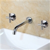 Bathtub Faucets, Liege-Wall-Mount-Bathtub-Mixer-Faucet