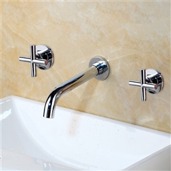 Bathtub Faucets, Liege-Wall-Mount-Bathtub-Mixer-Faucet