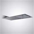 For Luxury Suite Leuven Chrome Ultra Thin Stainless Steel Rainfall Shower Head