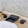 Ottawa-Waterfall-LED-Bathroom-Sink Faucet-Ool Rubbed Bronze Finish