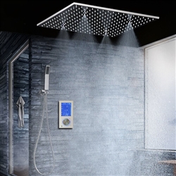 BathSelect Ravenna Modern 20" Digital Ceiling