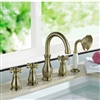 BathSelect Golden Roman Bathtub Faucet 5 Pieces