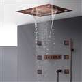 BathSelect Romantic Environment LED Shower Head With Stress-Free Body Jet & Hand Held Shower