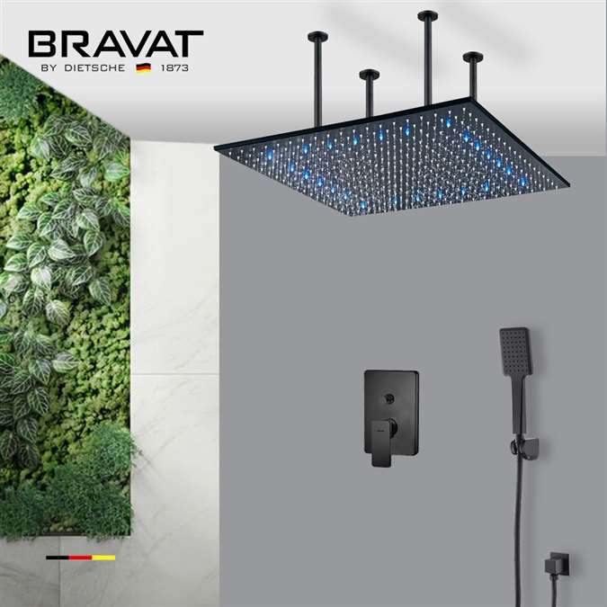 Special Sale for all Best Selection the Bravat Rainfall Shower Head ...