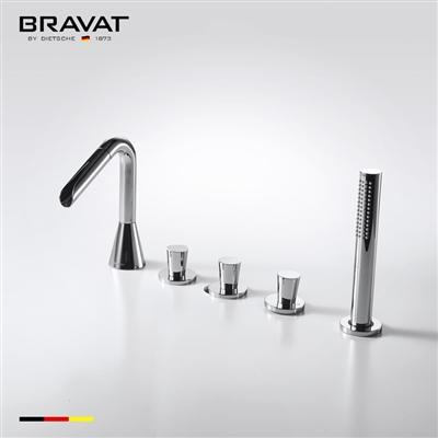 Bravat_Bathtub_Shower_And_Handheld_shower-Mixer_Faucet_Set