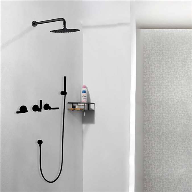 3 Day Sale Seattle Contemporary Wall Mount Hot and Cold Bathroom Shower ...