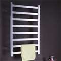 BathSelect Stainless Steel 8 Bar Wall Mount Towel Warmer With Concealed Wiring In Chrome Finish