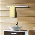 BathSelect Stainless Steel Single Rail Electric Towel Warmer