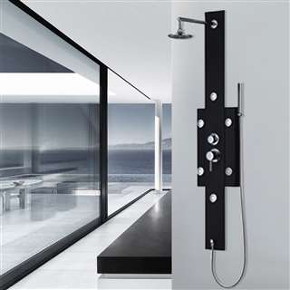 Fontana Arcadia stainless steel shower panels