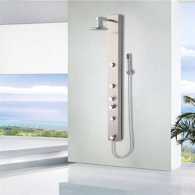 Lunetta Shower Towers, shower panel canada