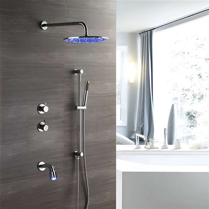 Hotel LED Shower Set