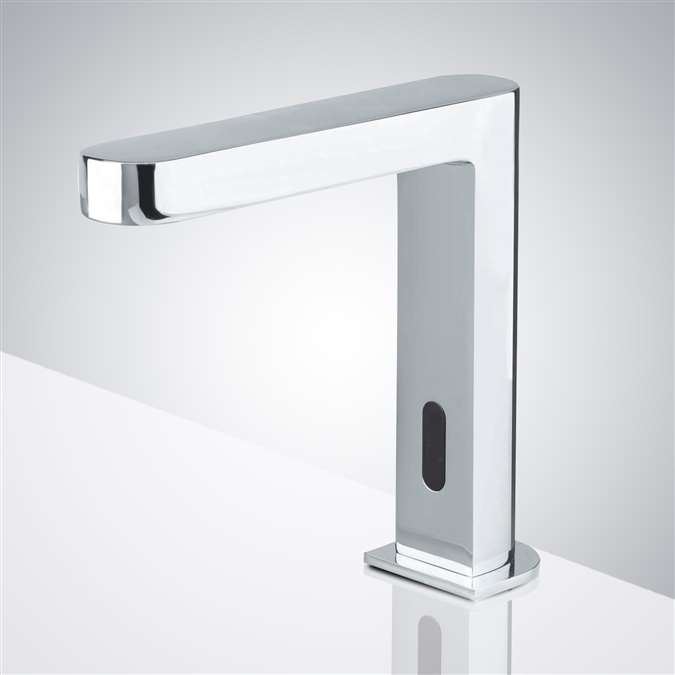 BathSelect Superb L-Body Automatic Motion Sensor Faucet in Chrome