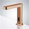 BathSelect Rose Gold Superb L-Body Automatic Motion Sensor Faucet