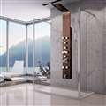 Shower Panel Tower Oil Rubbed Bronze Jet Massage Sprayer