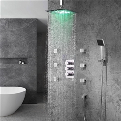 Trialo shower head multicolor led