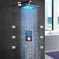 Trialo shower head multicolor led