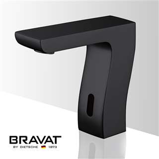 Hotel Bravat Trio Commercial Automatic Motion Sensor Faucets Dark Oil Rubbed Bronze Finish