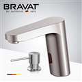 Bathselect Brushed Nickel Bathroom sensor motion faucets