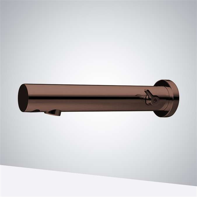 Trio Hostelry Commercial Wall Mount Sensor Faucet Oil Rubbed Bronze Finish