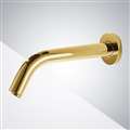 Gold Wall Mount Commercial Motion Sensor Faucet Bathroom sensor motion faucets Bravat