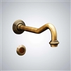 Contemporary touchless bathroom faucets Antique Sensor Faucet Brass