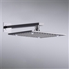 Brushed Nickle Led shower head color changing