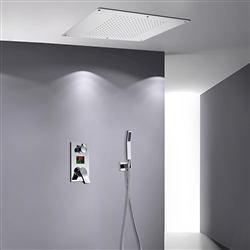 BathSelect  Digital Led Waterfall Shower Set