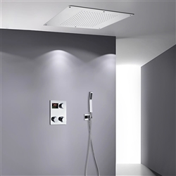 BathSelect Catania Allure Digital Led Waterfall Shower Set