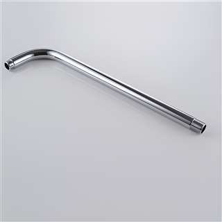 Rhode 15 Inch Wall Mount Shower Arm with 1/2-Inch NPT Thread