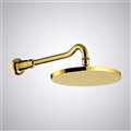 Hotel Gold Tone Rain Shower Head