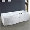 BathSelect Trio Freestanding Walk-in Hand Railed Door Tub