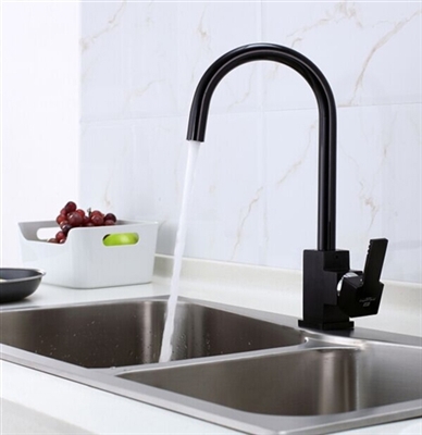 Black Kitchen Faucet