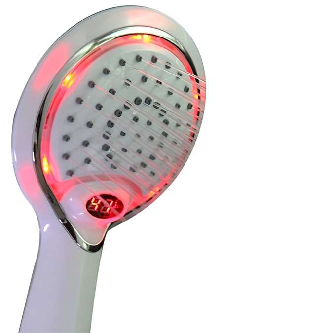 Hand Held LED Shower Head with Digital Display