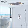 Fontana Shower System Thermostatic Shower Head Body Massage Spray