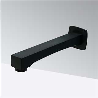 BathSelect Commercial Integrated Automatic Motion Sensor Faucet in Matte Black