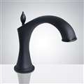 Bathselect Matte Black Bishop Commercial Motion Sensor Hands Free Faucet