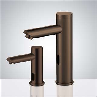 hands free automatic commercial bathroom sink faucets sensor faucets and soap dispenser for lavatory