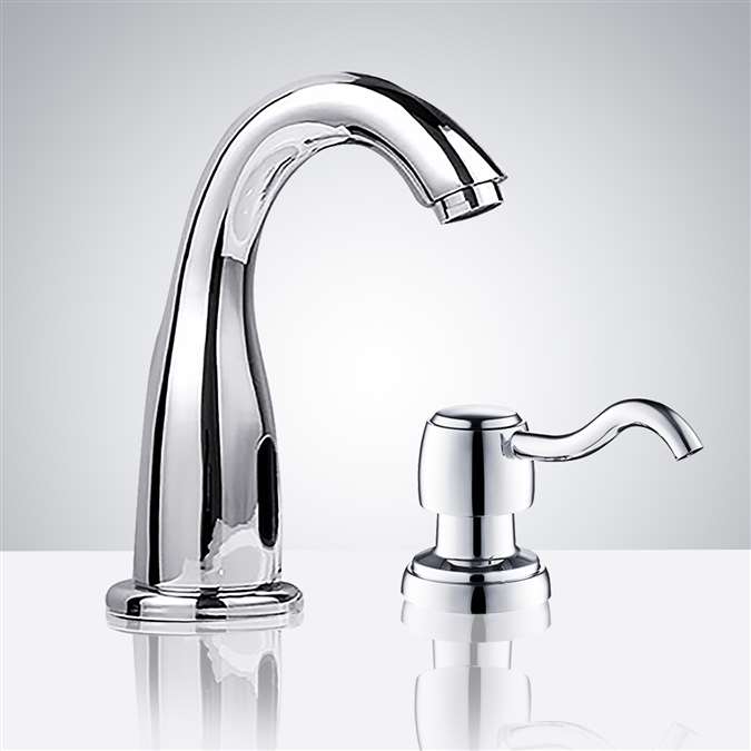 Plato Automatic Commercial Sensor Faucet and Soap Dispenser