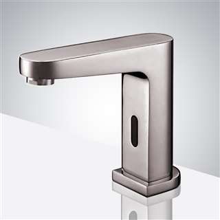 Elèna Touchless Basin Automatic Commercial Brushed Nickel Sensor Faucet