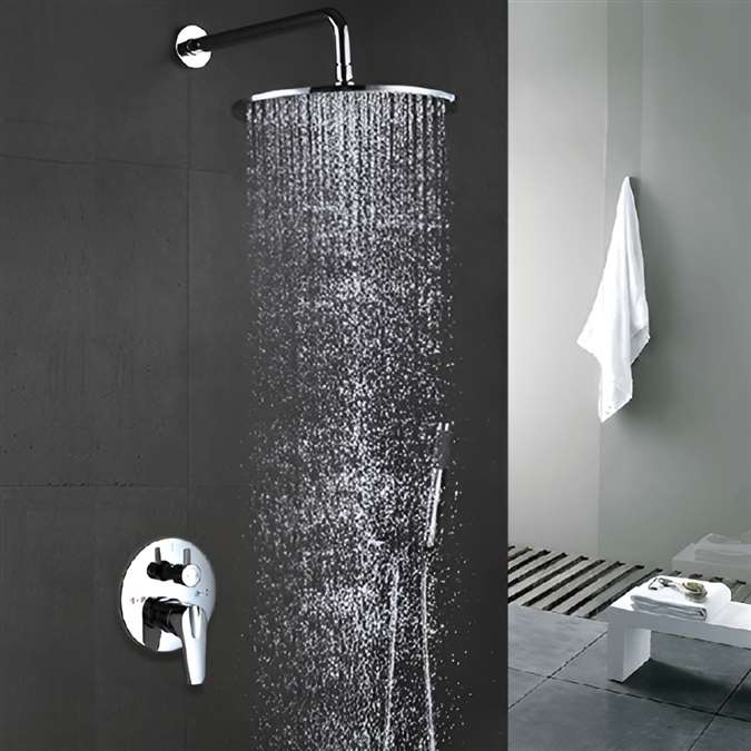 Cecilia Stainless Steel Shower Set  with concealed mixer