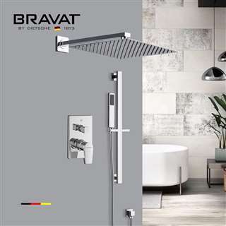 Bravat Stainless Steel Shower Set