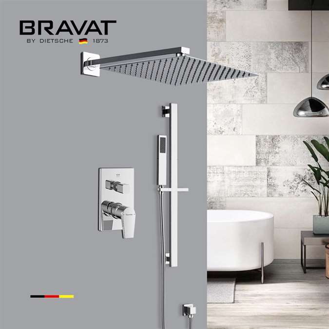 Bravat Stainless Steel Shower Set