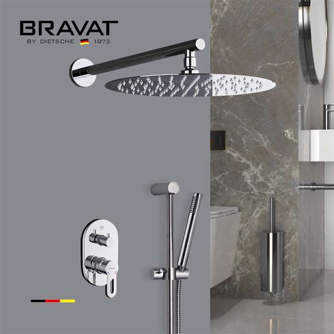 Bravat Stainless Steel Shower Set