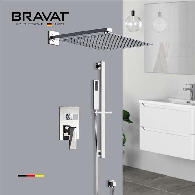 Bravat Stainless Steel Shower Set