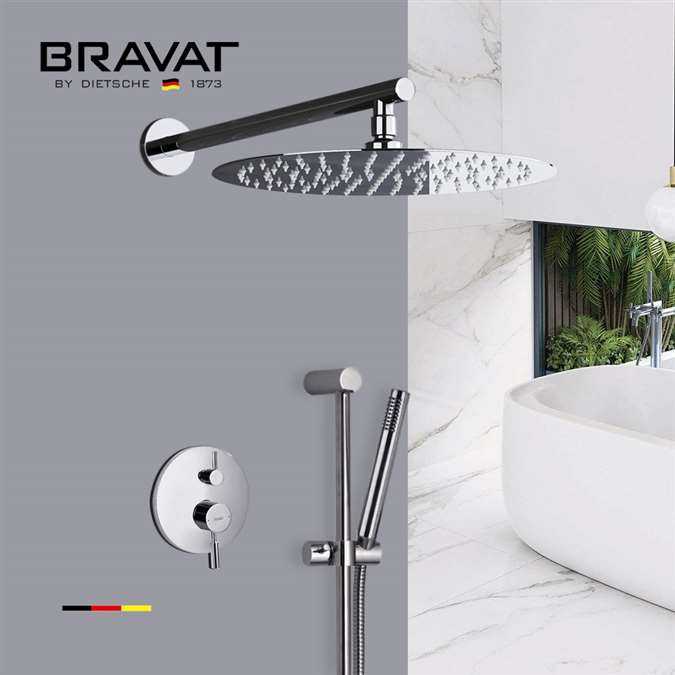 Bravat Stainless Steel Shower Set