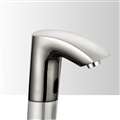 Contemporary touchless bathroom faucets brushed nickel