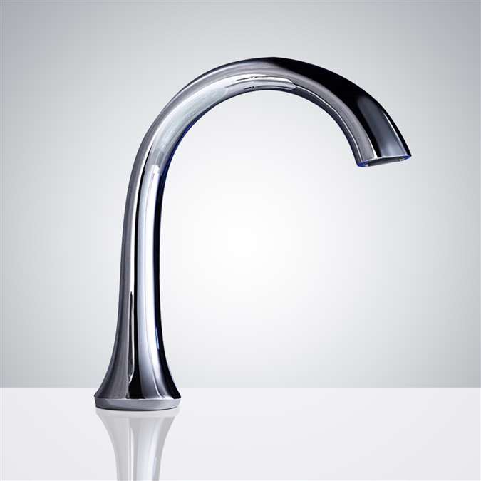 BathSelect Chrome Commercial Touchless Motion Sensor Faucet