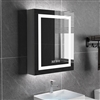 Smart Bathroom Mirror Cabinet In Single Door With Anti Fog ,Clock And Bluetooth Function