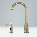 Georgia Commercial Automatic Gold Motion Sensor Faucet & Automatic Soap Dispenser